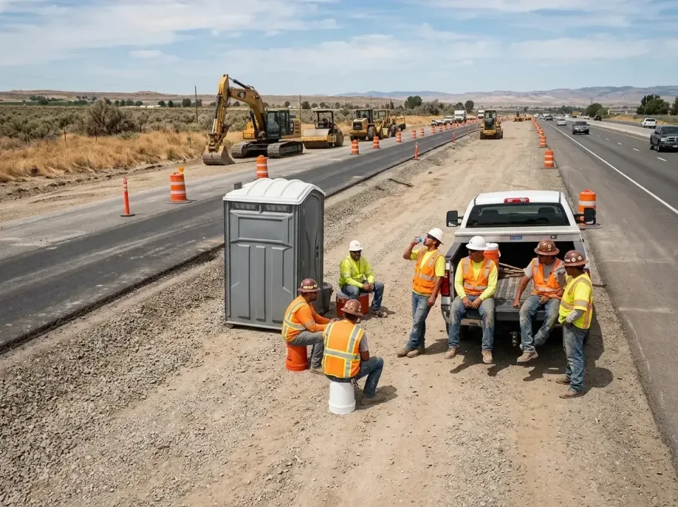 highway-road-construction-crew-007 — frequently asked questions, Porta Potty and Restroom Rentals in Bennettsville, SC